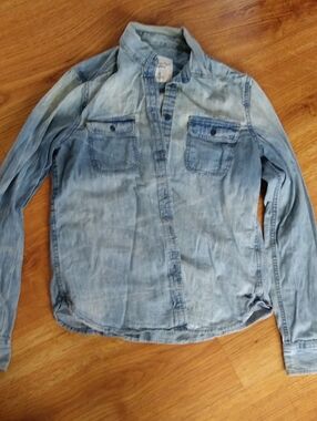 American Eagle Jean Shirt Woman